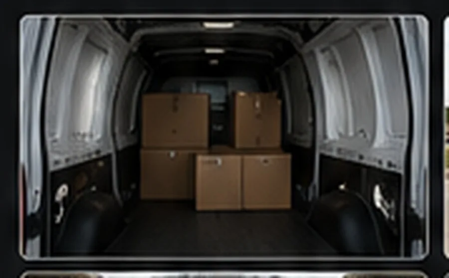 Cargo van cargo area