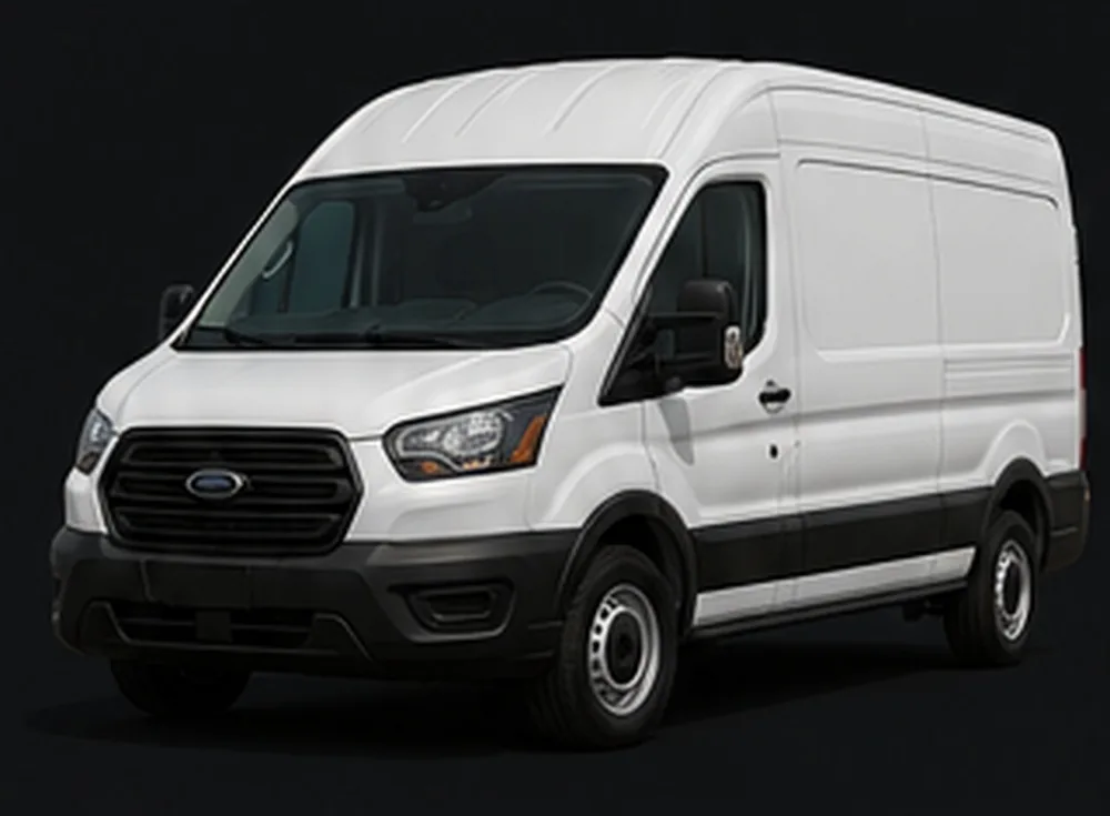 Cargo van used for KALERO transportation